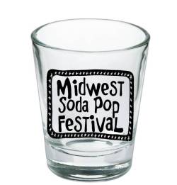 Midwest soda pop festival tasting glass